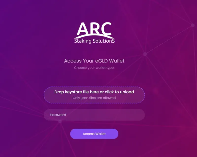 How to delegate by using the ARC Stake Wallet