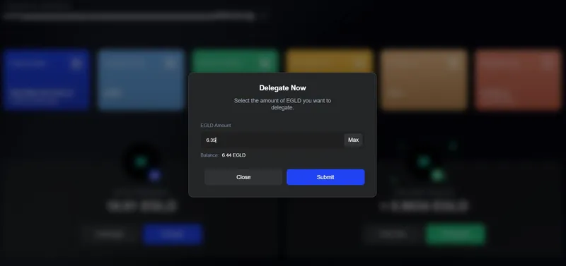 How to delegate by using the MultiversX Delegation Manager
