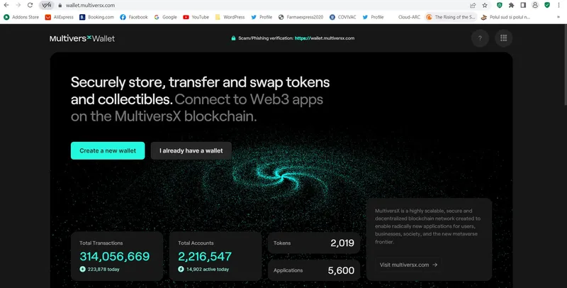 How to import an xPortal Wallet in the MultiversX Web Wallet