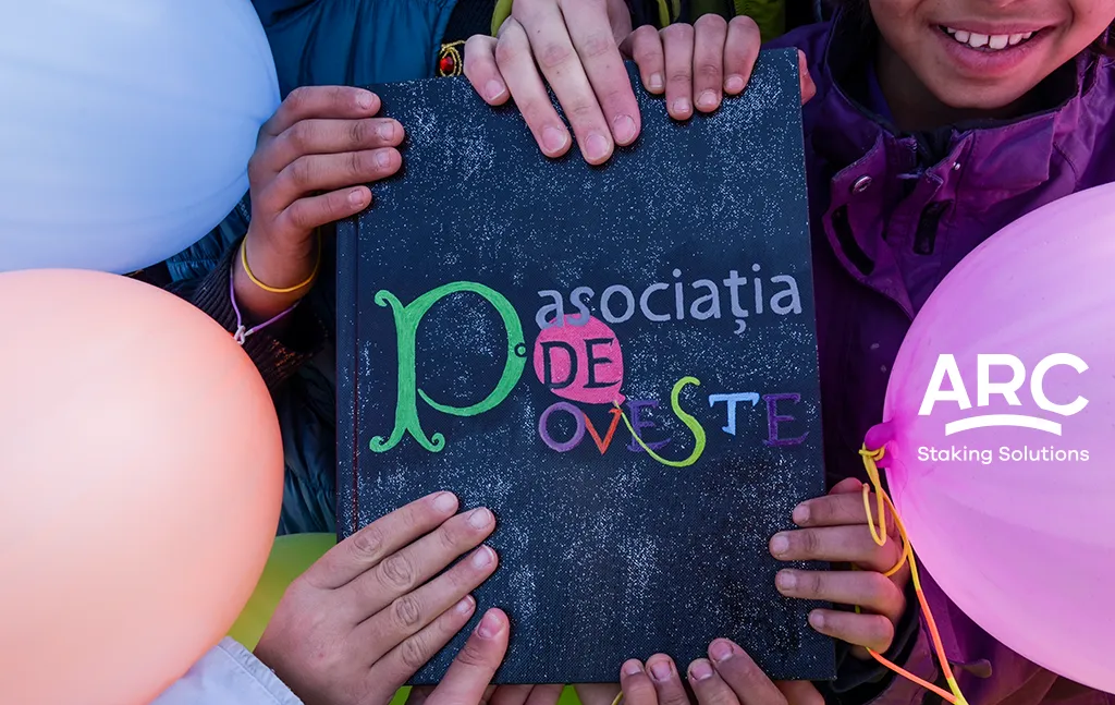 ARC Stake își unește forțele cu un ONG românesc inovator social, pentru a îmbunătăți șansele a 200 de copii vulnerabili